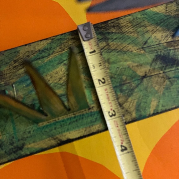 ACME Animal Canada Cat With hanging Fishes, 3 Candle Holder Handcrafted Signed - Picture 11 of 14